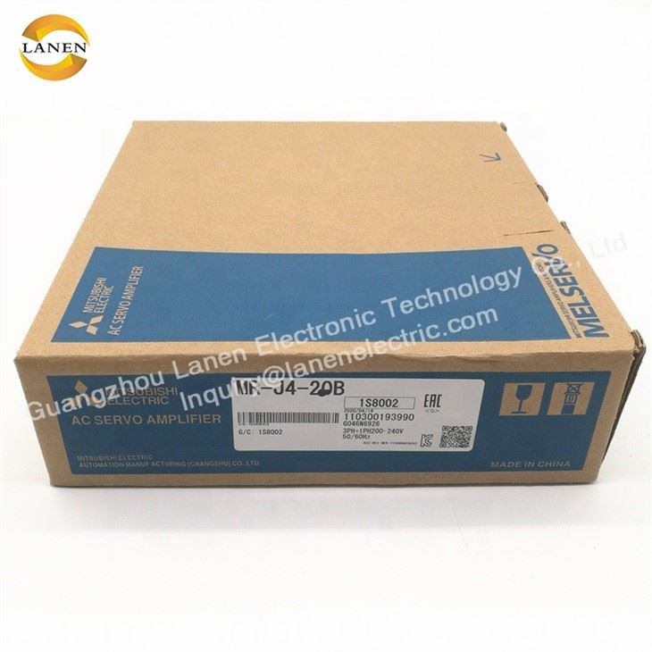 Mitsubishi High Quality Genuine MR-J4-20B-RJ010 0.2kW AC Servo Drive Amplifier