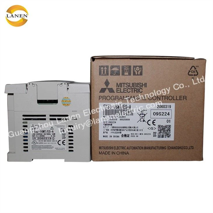 Mitsubishi PLC FX3U-16MT/ES-A Main Units With 16 I/O FX3U Series
