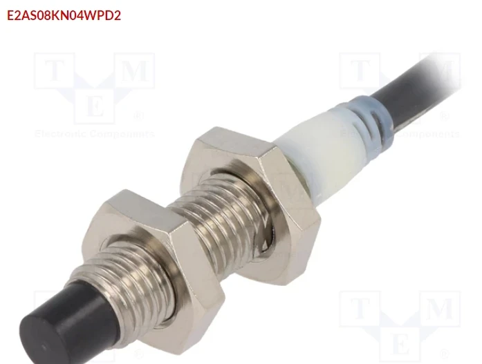OMRON E2A-S08KN04-WP-D2 2M Sensor: Inductive; OUT: 2-wire NC; 0÷4mm; 12÷24VDC; M8; IP67; 200mA